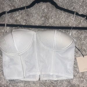 New with tags Revolve strapless corset top